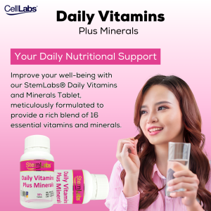StemLabs® Daily Vitamins Plus Minerals - Multivitamin