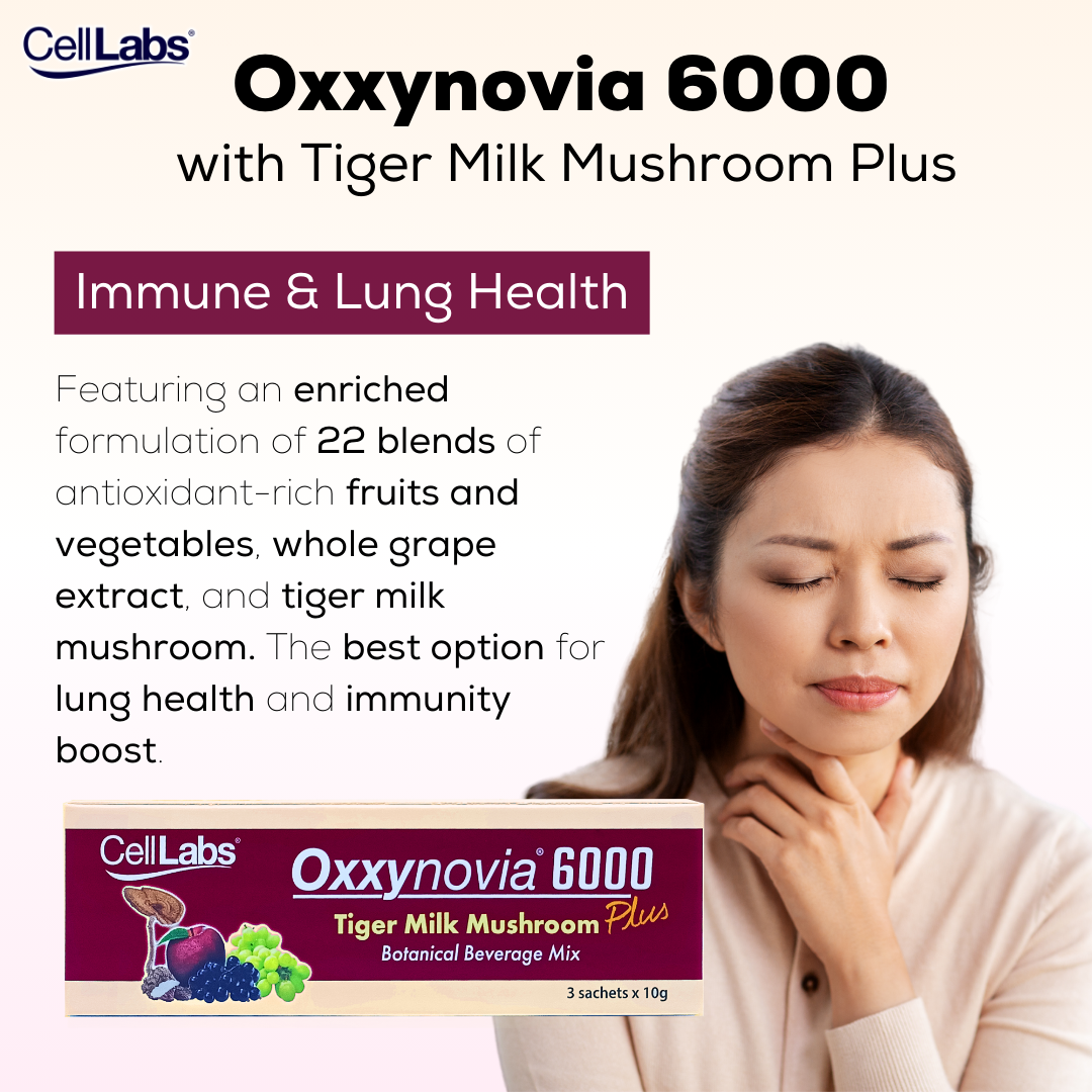 CellLabs Oxxynovia 6000 with Tiger Milk Mushroom Plus - Image 2